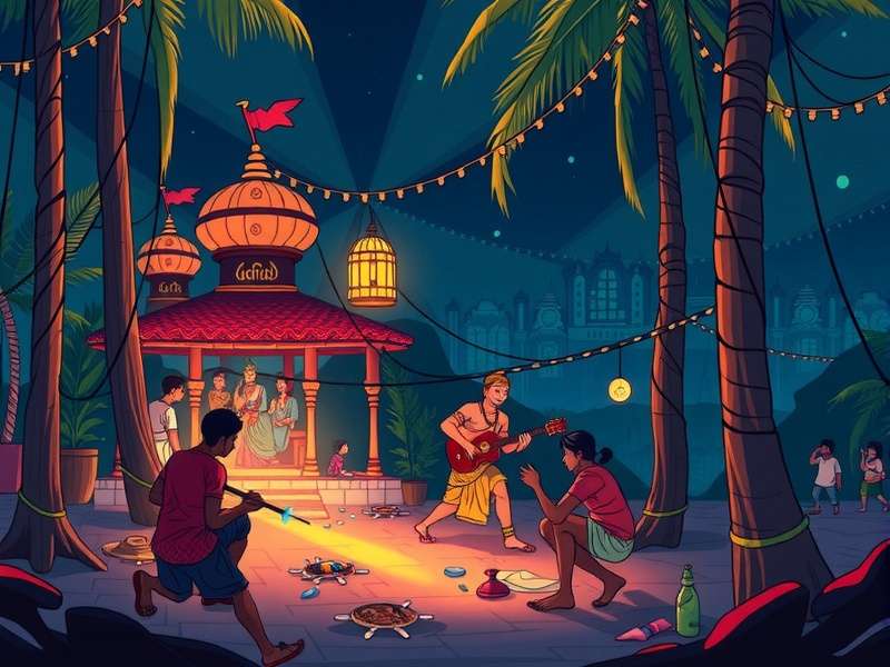 पल्लंगुज़ी खेलते बच्चे