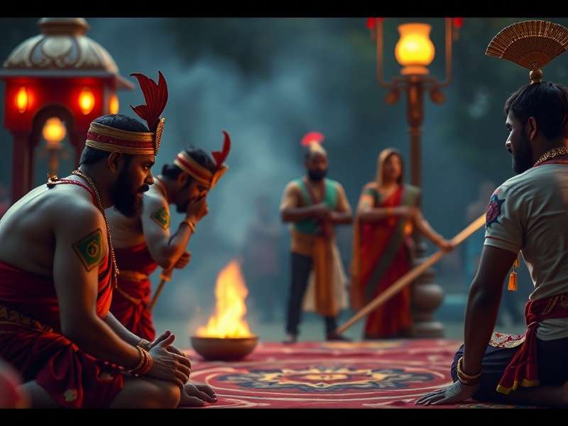 पल्लंगुज़ी बोर्ड की नक्काशीदार तस्वीर