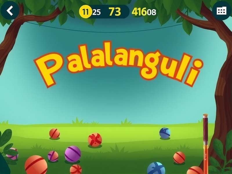 पल्लंगुज़ी खेल का बोर्ड और बीज