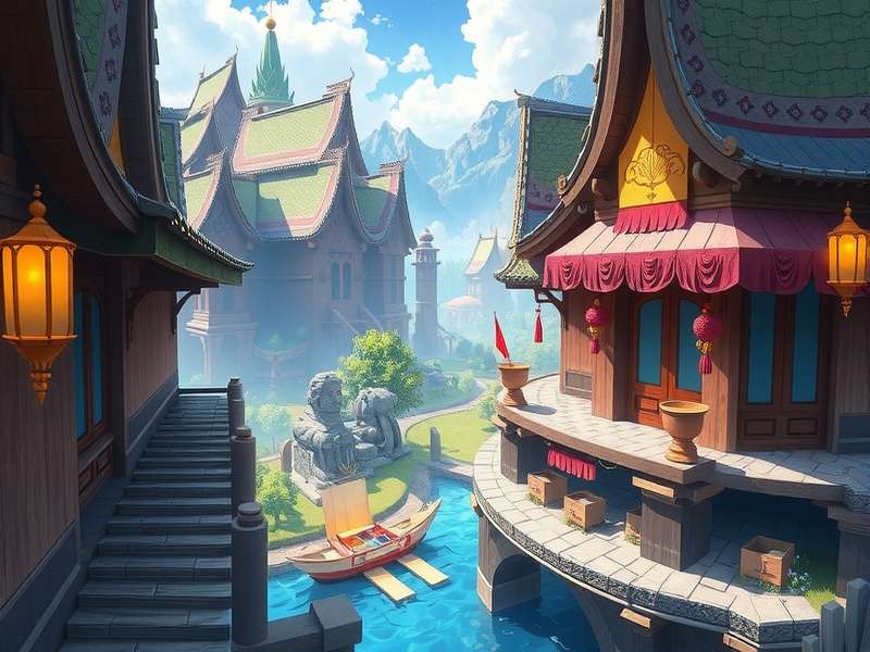 A traditional Pallanguzhi board with cowrie shells arranged in cups