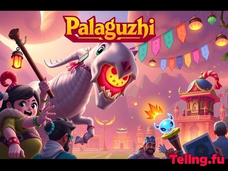 A finely crafted traditional wooden Pallanguzhi board with tamarind seeds arranged in the starting position