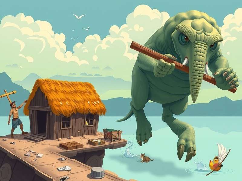 Traditional wooden Pallanguzhi board game with seeds arranged in pits