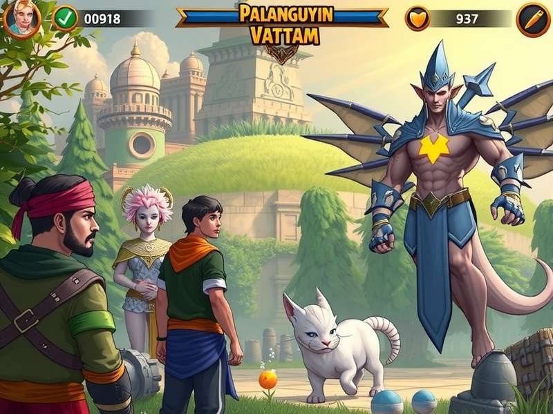 Close-up of a traditional wooden Pallanguzhi board with seeds arranged in circular pits