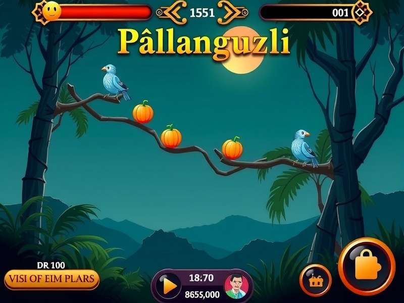 Traditional Pallanguzhi game board with seed pits arranged in rows