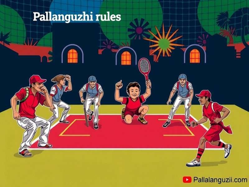Traditional Pallanguzhi wooden board with 14 pits and kundumani seeds arranged for play